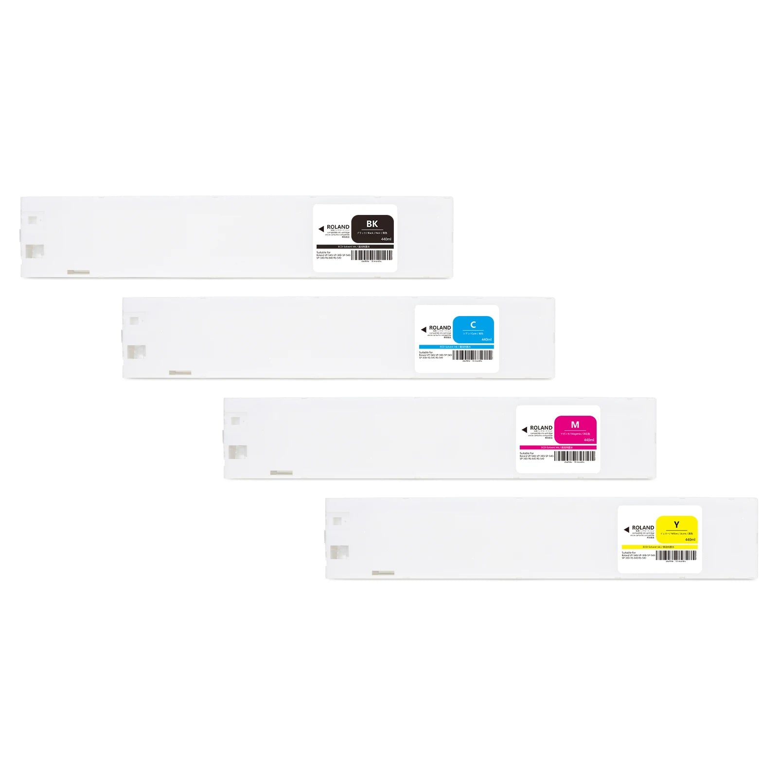 440ML Compatible  ESL3 ESL3-4 Eco Solvent Max Ink Cartridge for Roland ESL3 ESL3-4 Printer