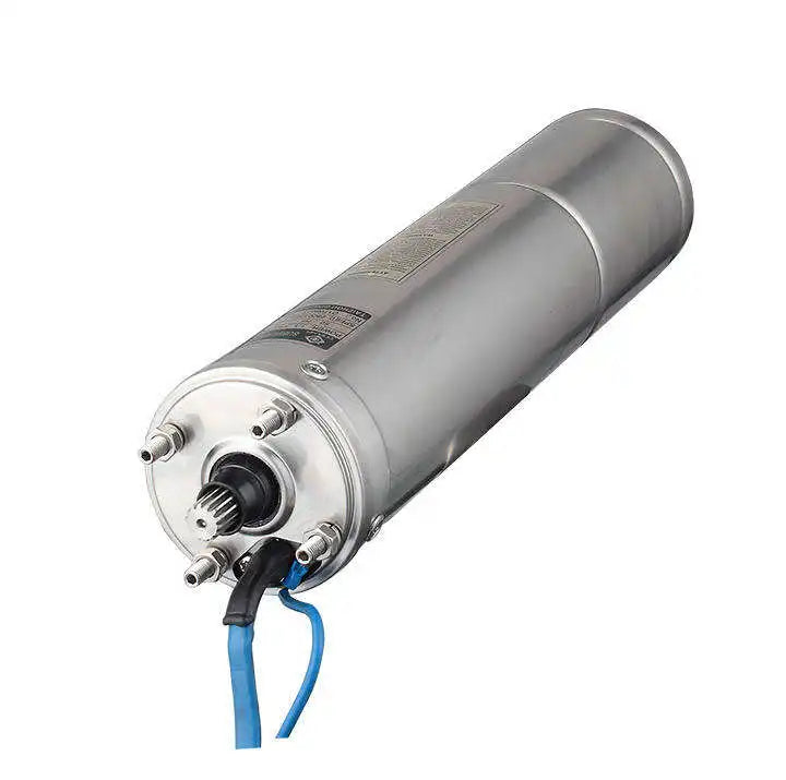 QQPUMP 4SP8-7 Vertical Multistage Centrifugal Vertical Deep Well Pump 1.5HP Submersible Water Pump System