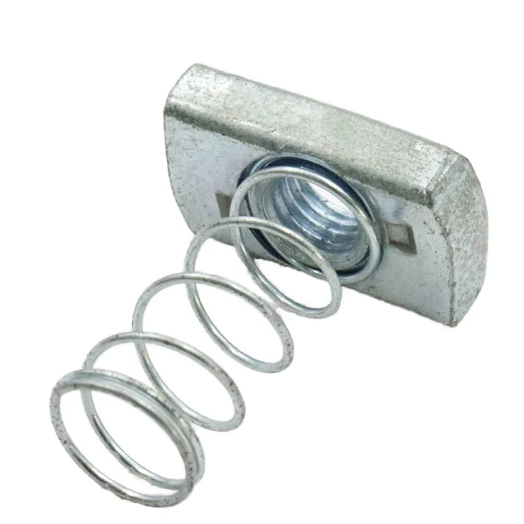 Heavy Industrial Fractional Nuts Factory Production Horn Spring Channel Nut