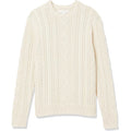 Custom LOGO OEM & ODM Pullover  Letter Jacquard Long Sleeve Knitted Sweater Men Long Sleeve Knit Sweater Men