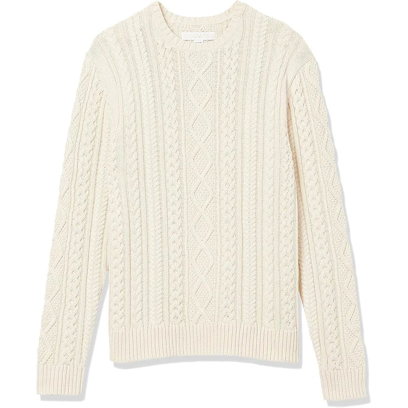 Custom LOGO OEM & ODM Pullover  Letter Jacquard Long Sleeve Knitted Sweater Men Long Sleeve Knit Sweater Men
