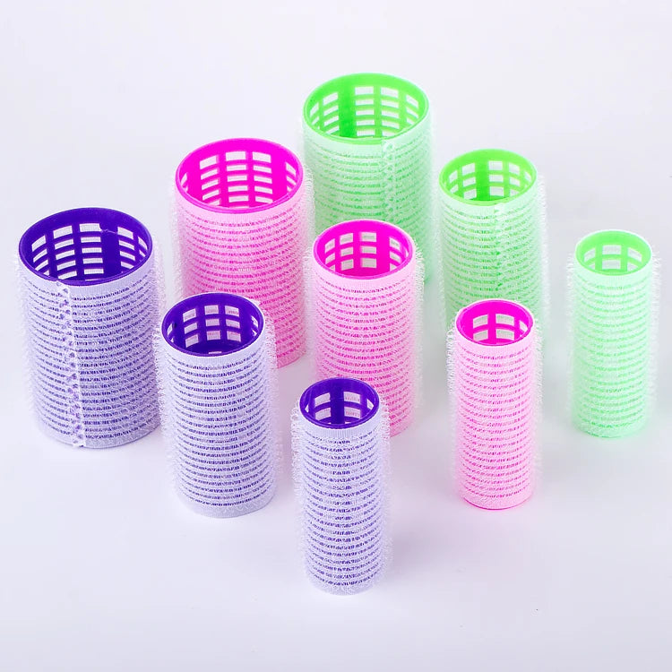 Customize Size 3 Sizes Plastic Hair Curlers Good Price DIY Hair Rollers Hairdressing Rollers Big Hair Roller