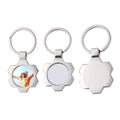 Souvenir Gifts DIY Keychain Key Chain Fashion Sublimation Blank Metal Keychain