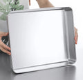 Rectangle Stainless Steel Baking Sheet Roaster Backing Trays
