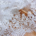 Water Soluble Mesh Fabric Embroidered Lace Embroidered Fabric 120cm Wedding Embroidery Fabric Tejido De Encaje Bordado