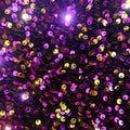 5mm Sequins With Purple Velvet Embroidery Fabric African Wedding Party Dress Lace Fabric