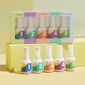 Nail Primer Nail Activator Gel Base and Top Coat Nail Polish Dipping Liquid Set