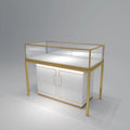 Custom Factory Price Modern Retail Shop Wood Glass Counter Stand Luxury Jewelry Showcase Display Cabinet