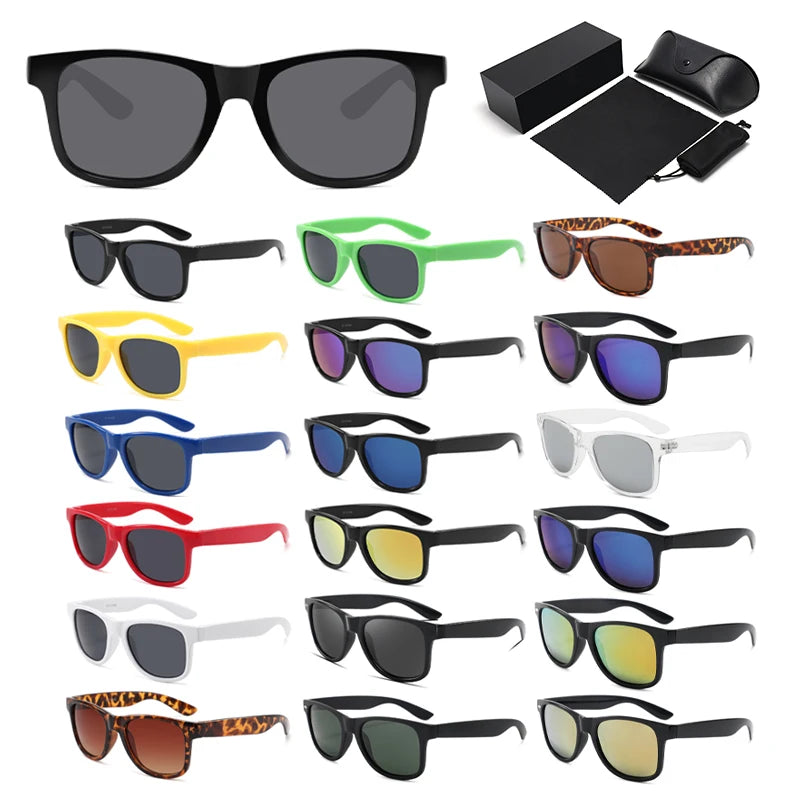 2025 Cheap Factory Designer Custom Logo Brand Sunglasses Luxury Logo Friendly Recycled Polarized Sunglasses