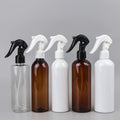 Refillable Hairdressing Hair Home Salon Tools Black White Amber Plastic Water Spray Bottles Fine Mist Sprayers 6oz 8oz 16oz