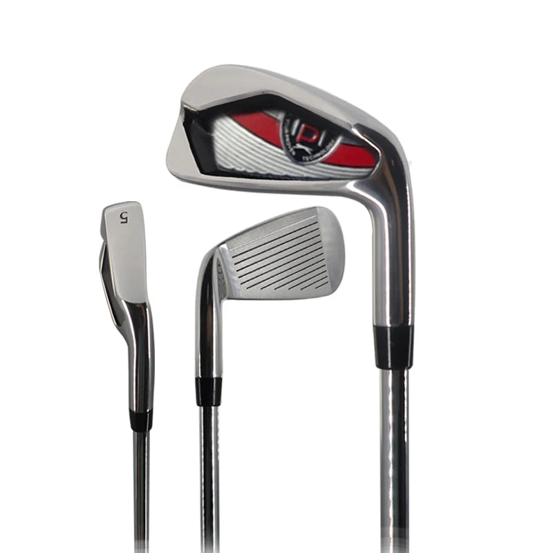 Custom Branded Name Cheap China High Quality Wholesale Stainless Steel Golf Club Right Hand Irons Head Silver/Black/Gold 6-Piece