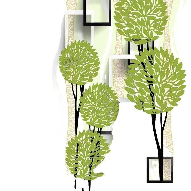 Factory Wholesale Modern Waterproof PVC Self-adhesive Wall Stickers for Household Living Room & Hotel Interior Decoration