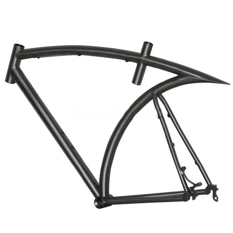 2020 New Design Titanium Road Bike Bicycle Frame With Disc Brake