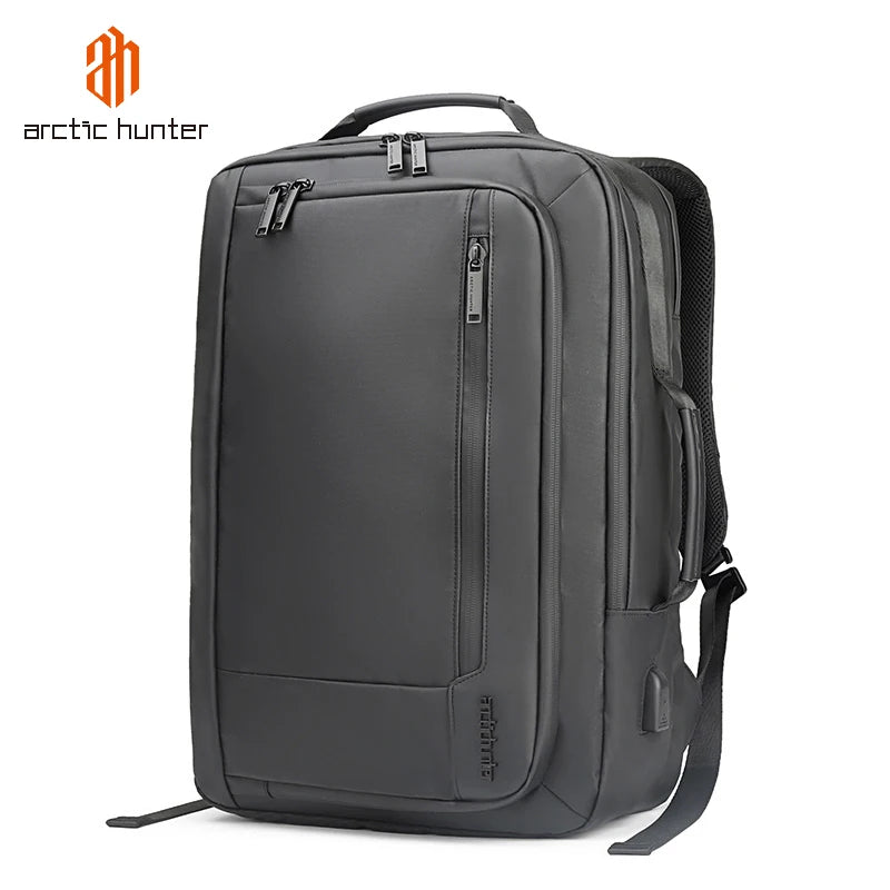 Arctic Hunter Waterproof External Frame USB Charger Laptop Backpack for Men Business Travel Anti-Theft