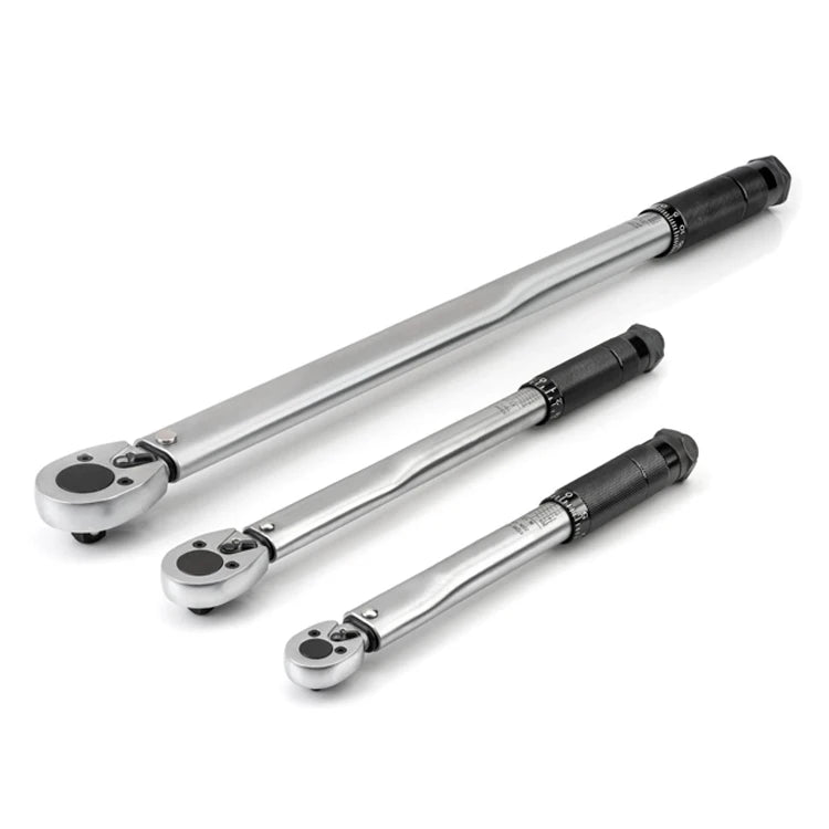 YUHANG Customizable DIY Grade Click Torque Wrench Set Carbon Steel 1/2 3/8 1/4-Inch Drive OEM Support