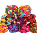 Hot Colorful 100% Polyester Hand Knitting Ball Chenille Pom Pom Large Crochet Yarn with High Tenacity Recycled Dyed Fancy Yarn