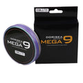 DORISEA MEGA 9 Strands PE Extreme Multifilament Braided Fishing Line 100M 25LB-160LB Floating River Lake Stream Braided Wire