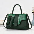 2026 Custom logo Fashion Wholesale Vintage Green Purses and Handbags Girls