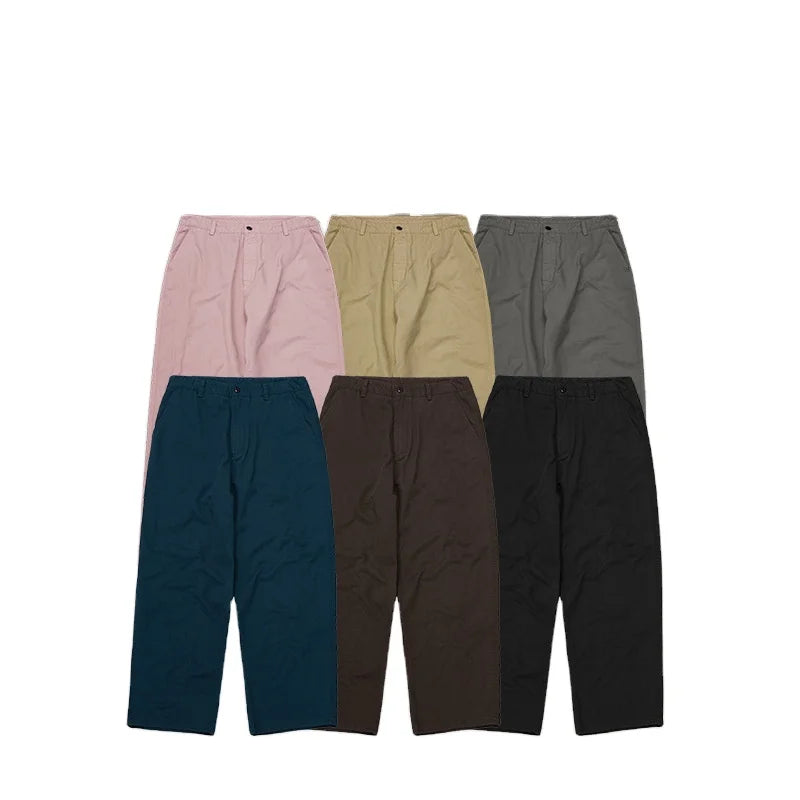 2023 Wholesale Men Work Pants Multicolor Cargo Pants for Work Plain Color Navy Cargo Pants Unisex