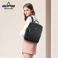 OEM BOPAI Newest Fashion Trendy Waterproof Ladies Preppy 14 Inch Laptop Casual Anti Theft Keychain Lightweight Women Backpack