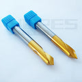 HSS Co CNC Center Spotting Drill Bits with Degrees 60 90 120 for Drilling Chamfering on Stainless Steel Metal