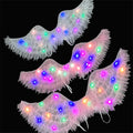 Colorful LED Angel Fairy Butterfly Luminous Wings for Kids' Party or Birthday Decorations for Diwali or Christmas