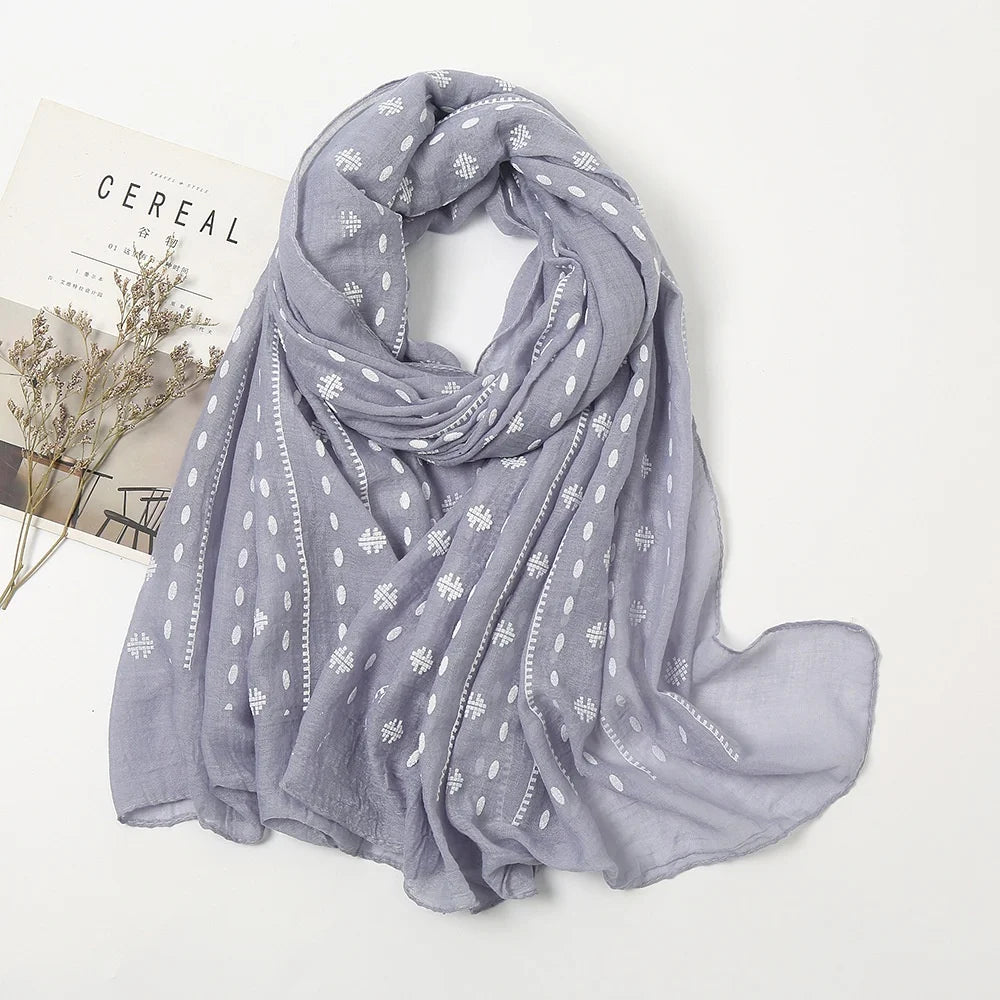 Women Pure Color Muslim Chiffon Hijab Solid Color Balinese Long Scarf Ladies Tassel All-match Viscose Shawl Muslim Hijab Tudung