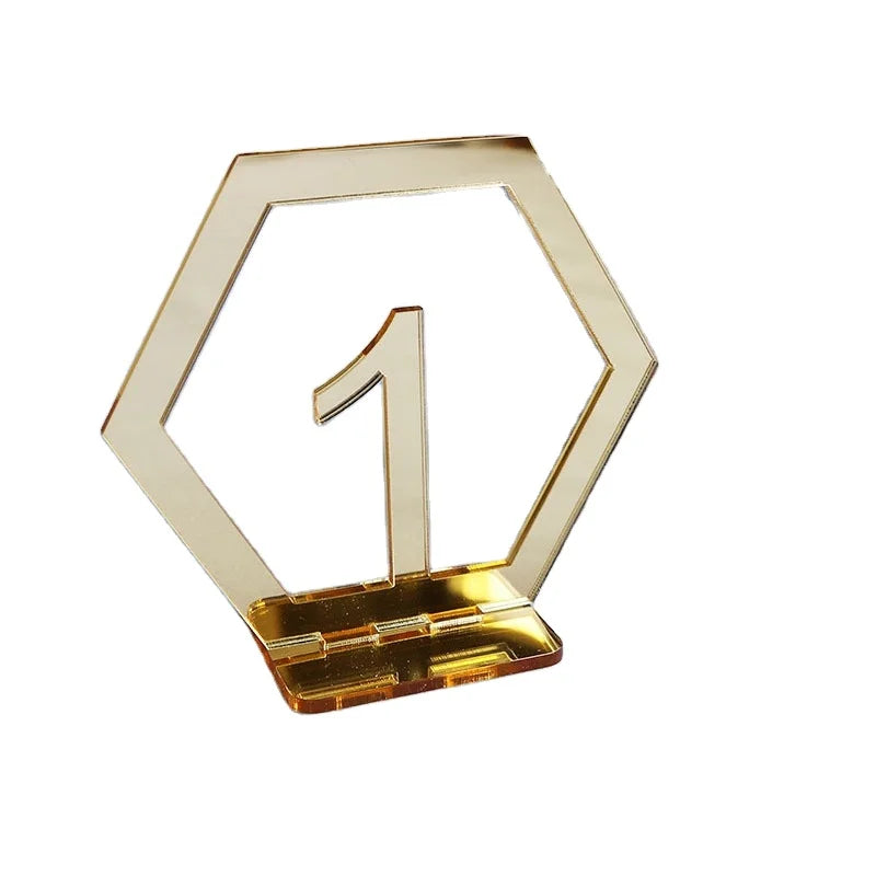 Table Numbers 1-20 Wedding Table Centerpiece Acrylic Table Numbers With Holder