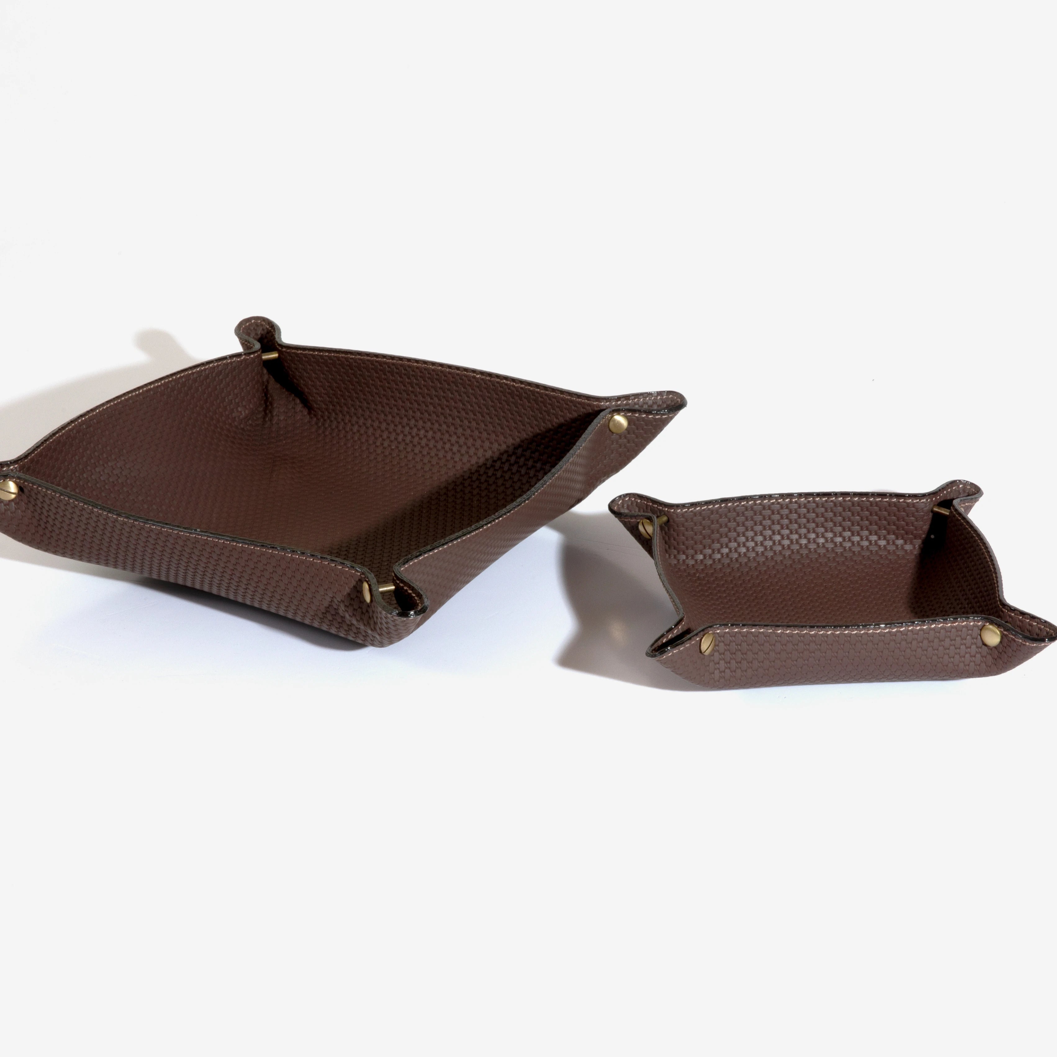 T-1leather Valet Tray Small Catchall Trays Desk Organizer for Phonekeys Office/home Use Tray Living Room Leather Handmade
