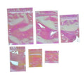 OPP Reclosable Flat Zipper Bags Rainbow Color Packaging Pouch for Daily Life Party Moisture Bag Jewelry Storage Package