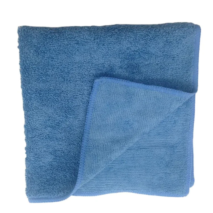 80polyester 20polyamide Microfiber Cleaning Fabric Cloth High Low Pile Towel Pack of 3616x16