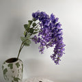 D-WI001 6 Branches Artificial Wisteria Hanging Flowers Wedding Ceiling Flower Decoration Hanging for Wedding Decor