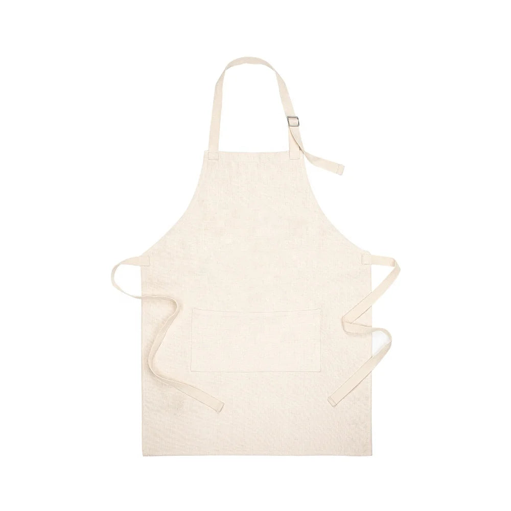 Lopo Best Selling Sublimation Blank Classic Design Sublimation Chef Cooking Kitchen/ Barber Linen Apron