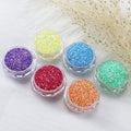 Solvent Resistant Polyester Iridescent Glitter High Sparkling Extra Fine Rainbow Glitter for Art Tumblers