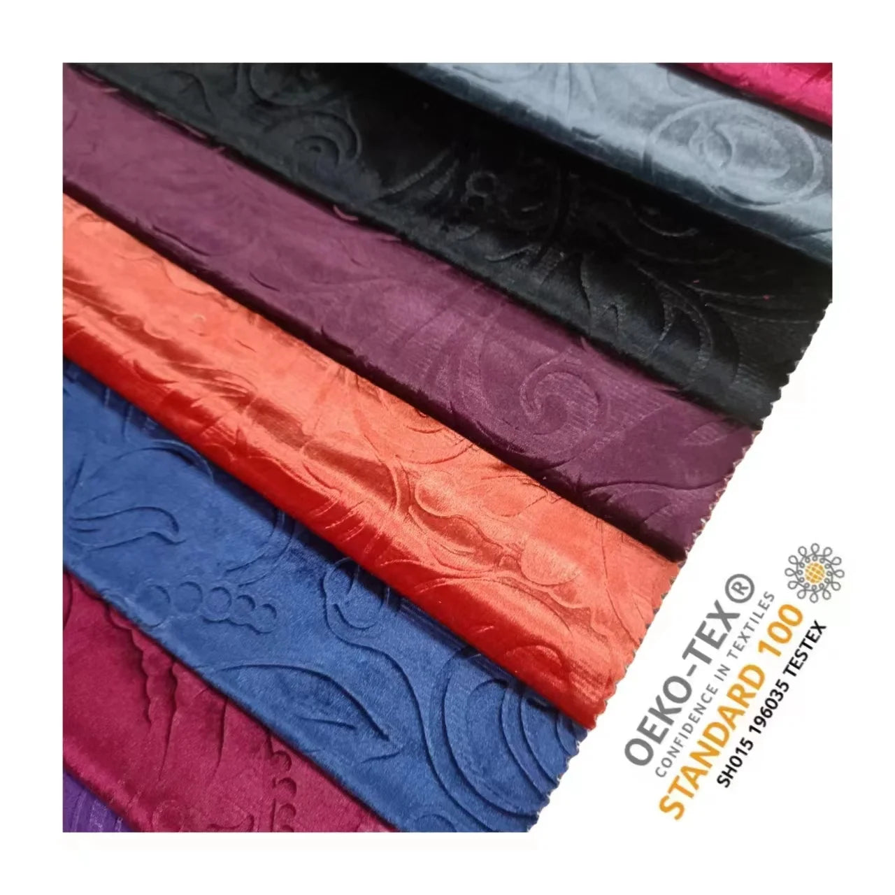 Wholesale 100% Polyester Factory Supply Embossed Sofa Fabric For Covers Furniture Textile
