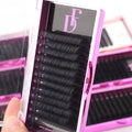 Wholesale Professional Handmade Cashmere Lash Extensions Individual Eyelash Volume Supplies 30mm Length Synthetic Material Box