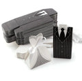 Creative DIY Black White Paper Bride and Groom Marriage Wedding Favor Souvenir Candy Box for Guest