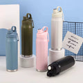 Large Capacity Portable 800ml Outdoor Sports Cycling Thermos 304 Stainless Steel Cup Outdoor Sports Water Bottle