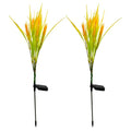 Outdoor Waterproof 28 LED Wheat Solar Lawn Pathway Light for Gardenlandscapecourtyardpark