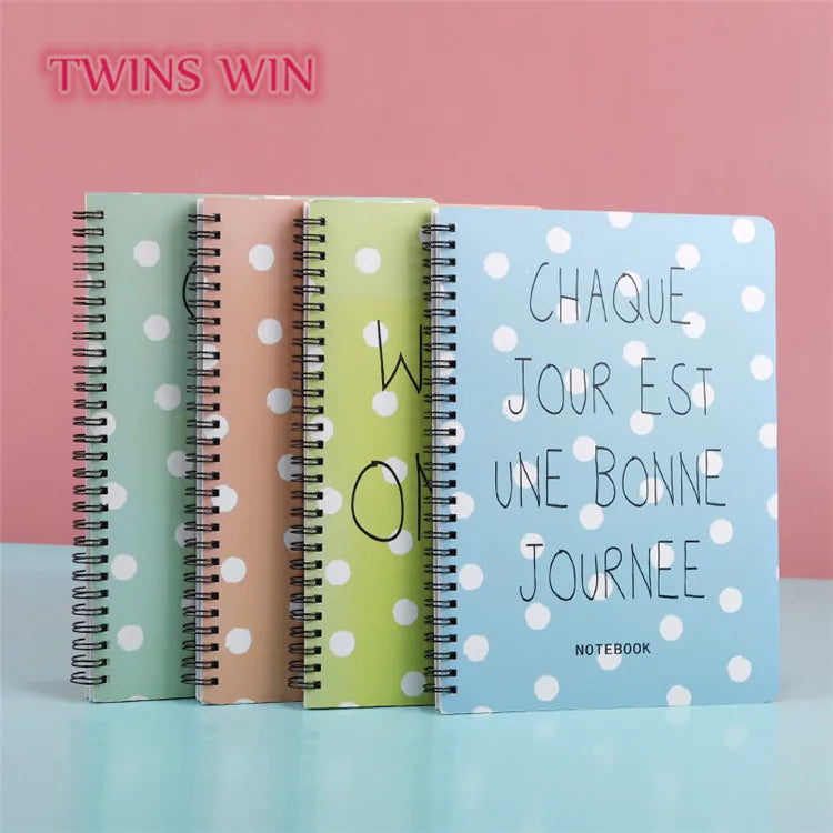 Eco Friendly Recycled Paper Composition Note Book Promotion Spiral Note Book  2447