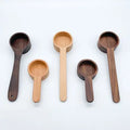 Beech Black Walnut Wood Coffee Bean Scoop 8g 10g Small Wooden Scoop Wooden Measuring Scoop Spoon