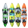 Fishing Sit Kayaks for Sale on Top Canoe LLDPE Plastic 2 Person Double Seat 2 Person 12FT Canoe 3 Years Mako 10 Kano