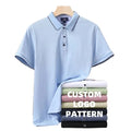US Size Men Golf T Shirt Plain Custom Print Sport Golf Activewear Quick Dry Gym Shirt Breathable Short Sleeve Tops Golf Shirt