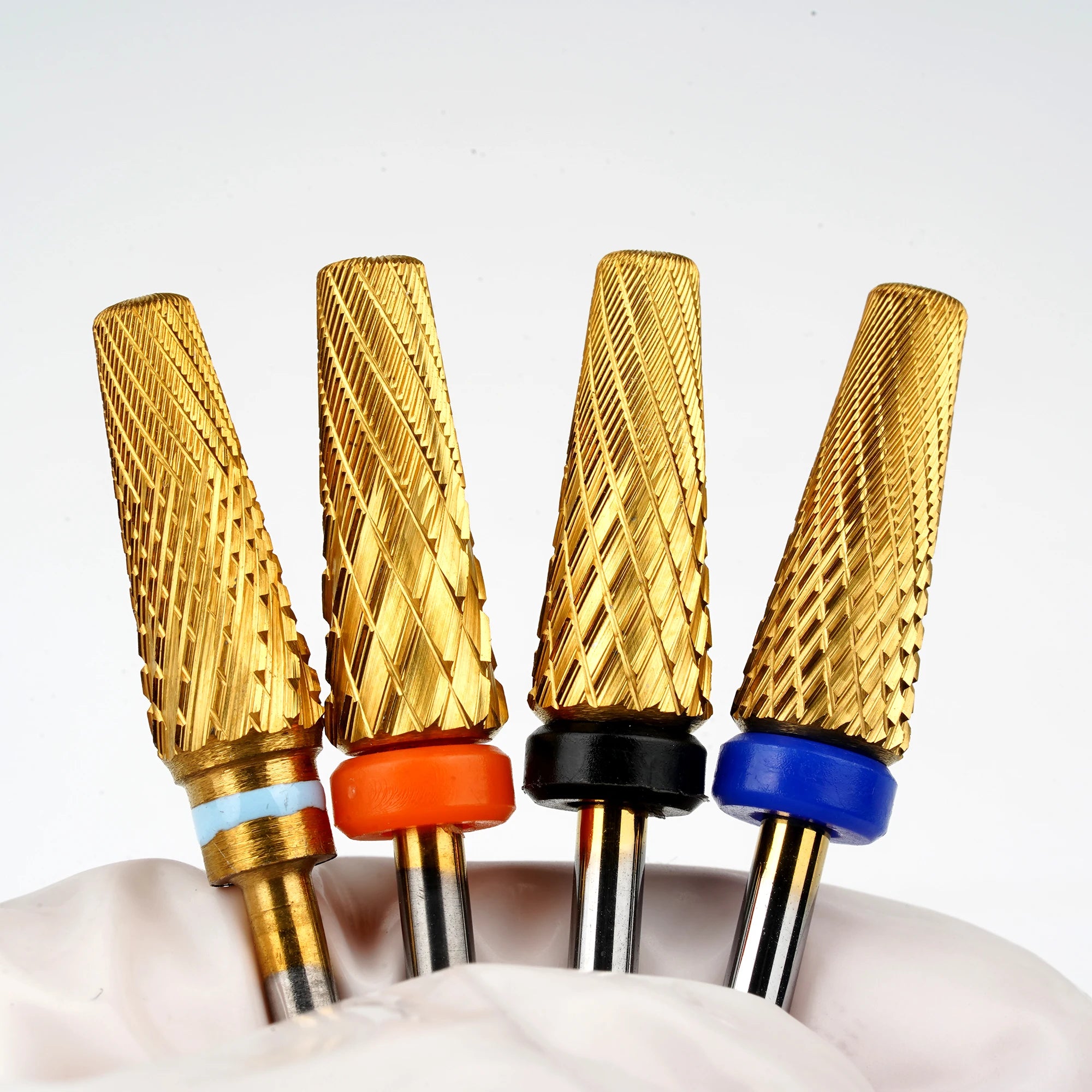 6mm 5 in 1 Pro Combined Cut Nail Drill Bit Multifunction Carbide Manicure Milling Cutter Electric Drill Acrylic Gel Polish Bits