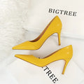 Stylish Simplicity Pointed-toe Fine Heel Heels Comfortable Versatile Professional Dress OL High Heels