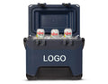 Portable 25QT Cooler Box PP Material for Outdoor Camping Picnics Barbecue Parties for Food Storage