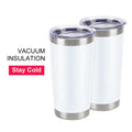 Wholesale 20oz Double Walled Stainless Steel Sublimation Vacuum Insulated Tumbler Cups