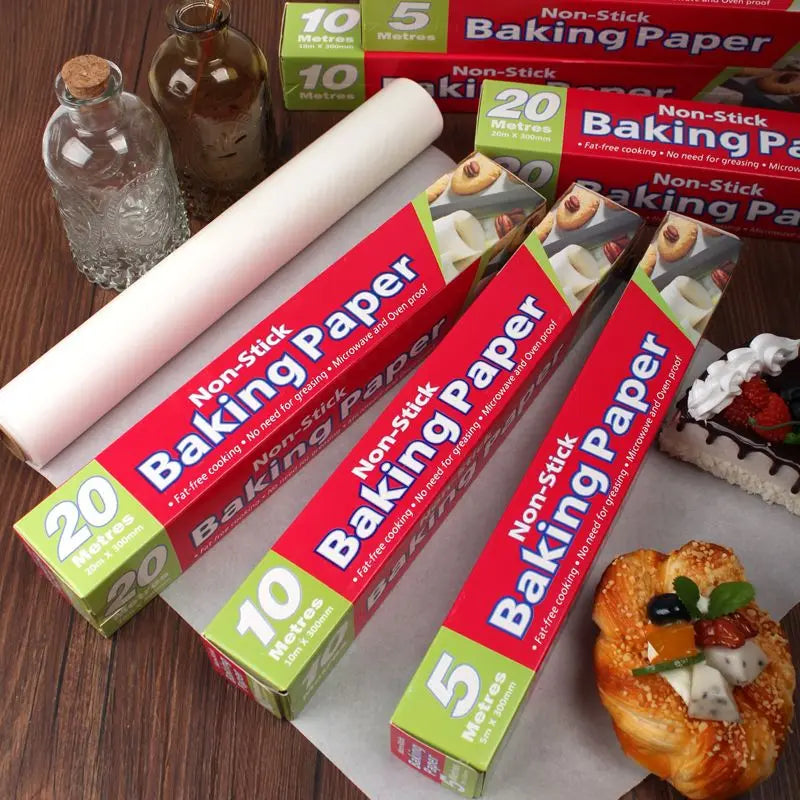 Biodegradable 100% Virgin Wood Pulp Siliconised Coated Baking Parchment Paper Sheet Silicone Baking Paper