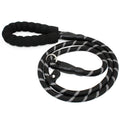 Kingtale Padded Nylon Reflective Dog Lead Slip Leash Rope for Dogs Customized Black Fashionable Pet Collars & Leashes