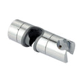 Hot Sale Universal Adjustable ABS Chrome Modern Rainfall Hand Shower Rail Head Bracket Holder for Sliding Bar Slider